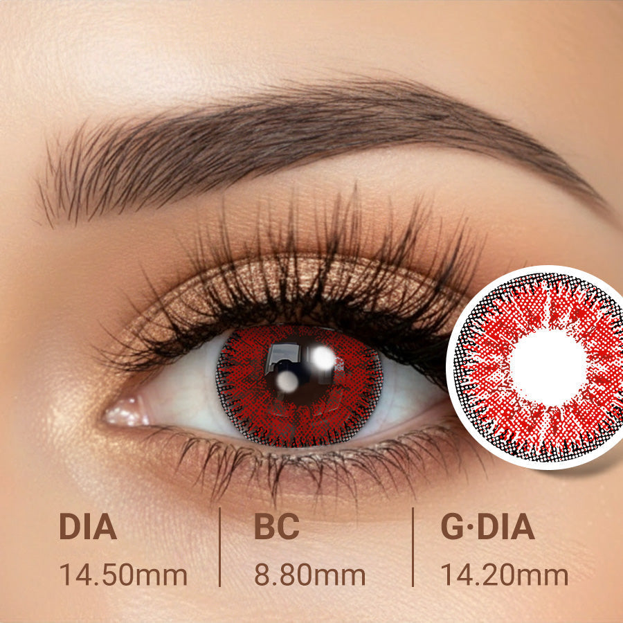Blush pink contact lenses — Savvenart pink color contacts refined minimal beauty