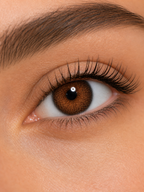 Warm Honey Brown Contact Lenses