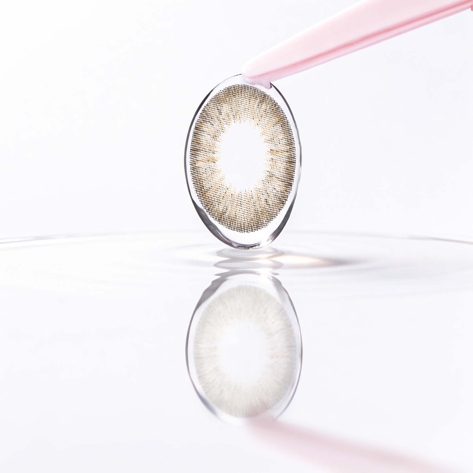 Warm Honey Brown Contact Lenses