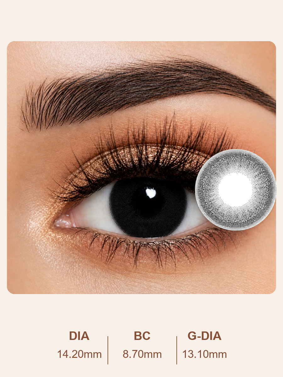 Soft Black Ring Contact Lenses