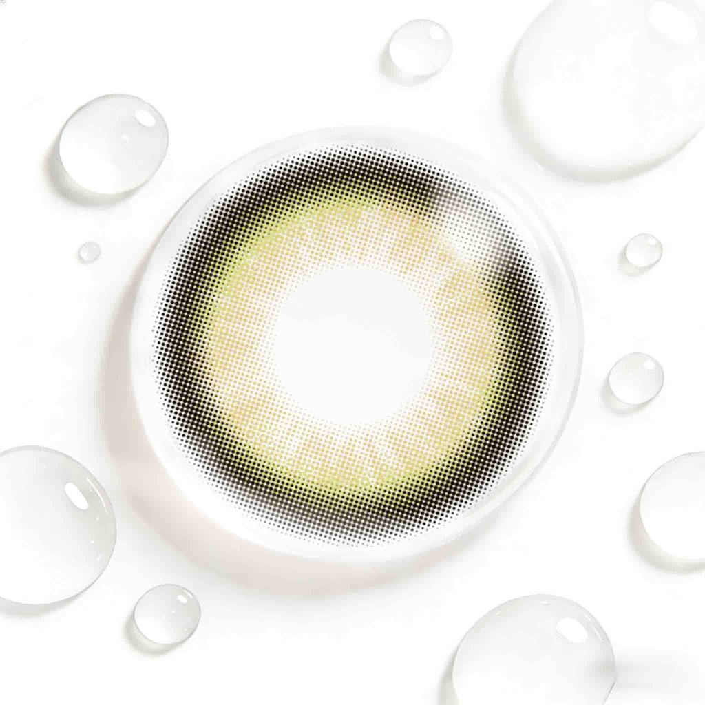 Honey Green Contact Lenses