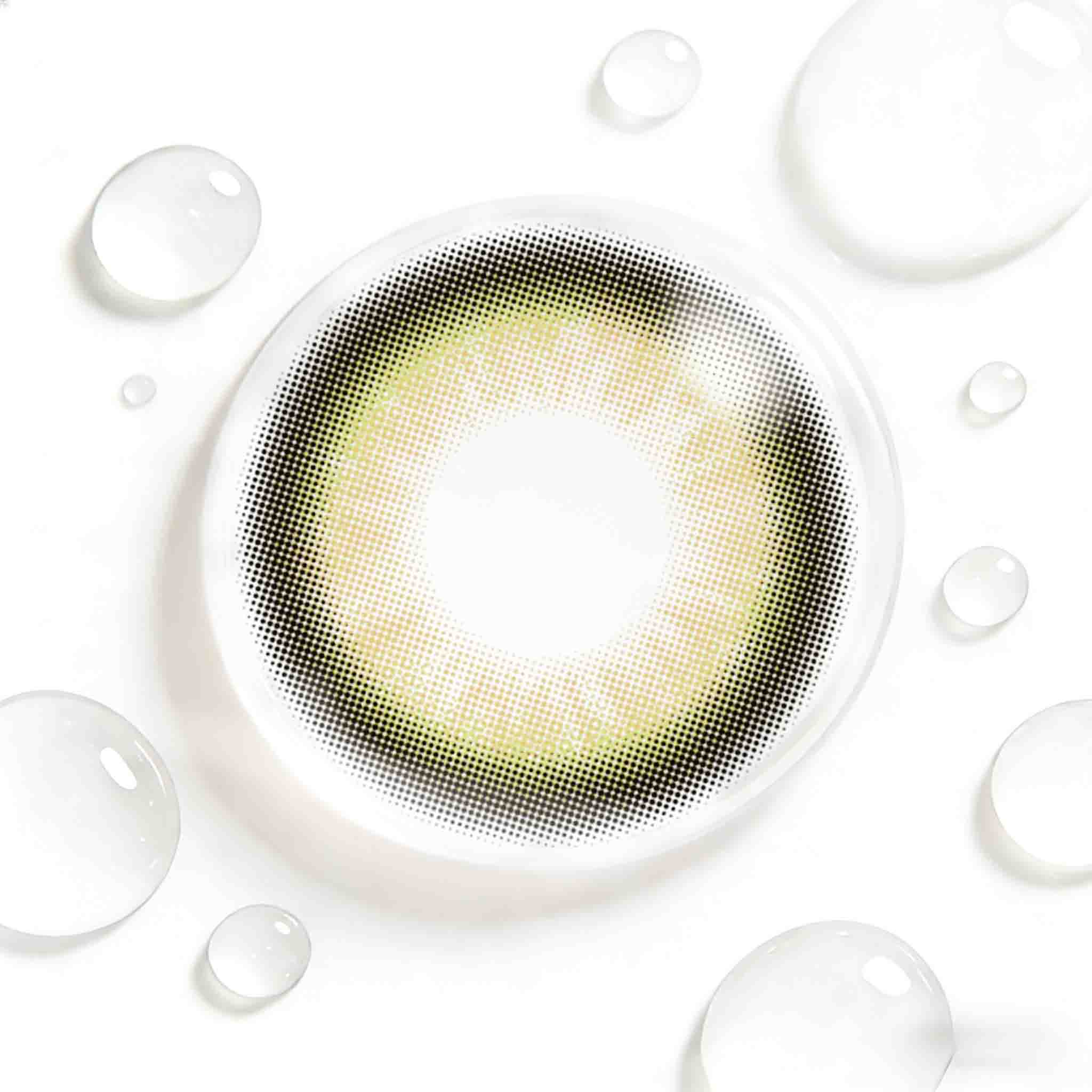 Honey Green Contact Lenses