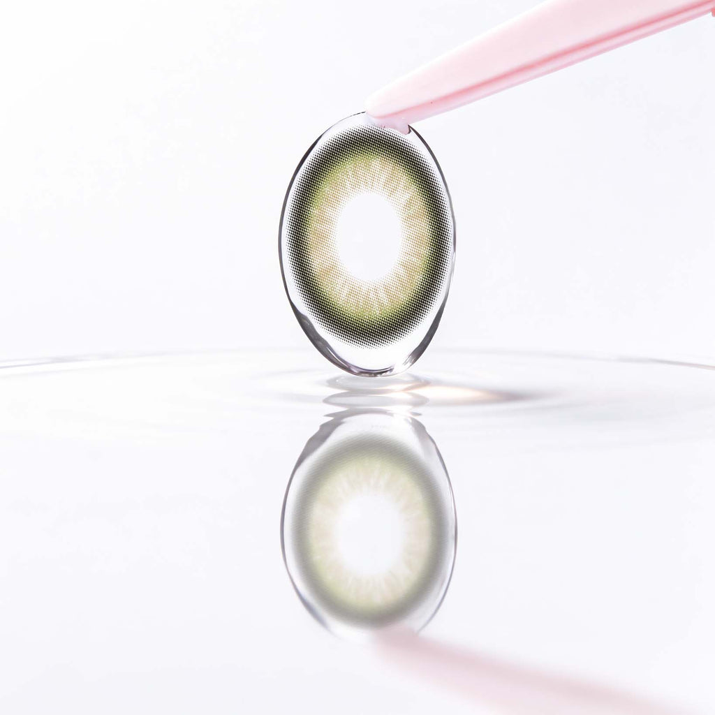 Honey Green Contact Lenses