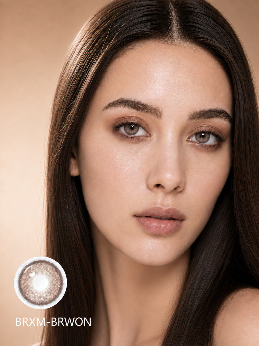 Soft Milk Tea Brown Daily Contact Lenses - 1 Pair (2 Lenses)