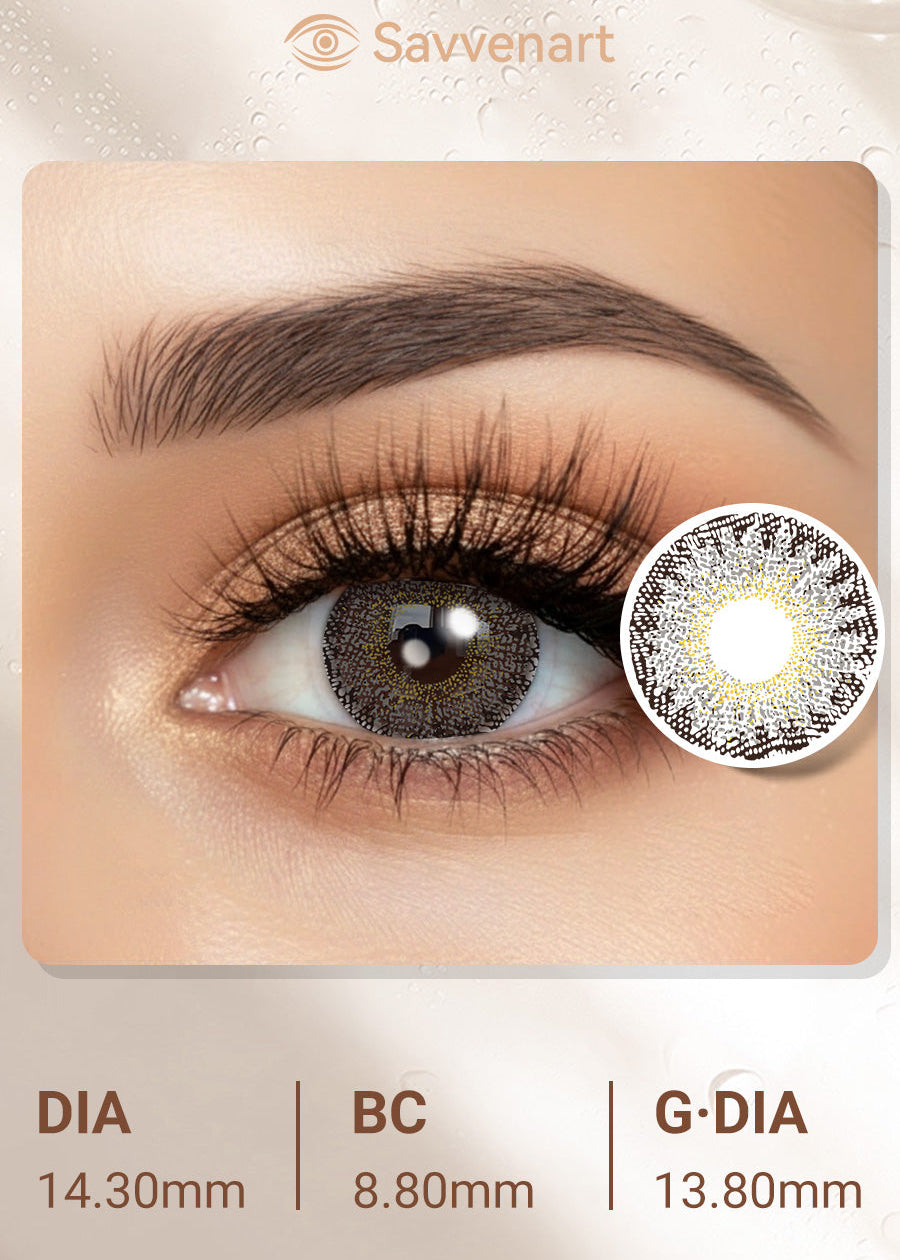 Gray Contact Lenses – Soft & Natural