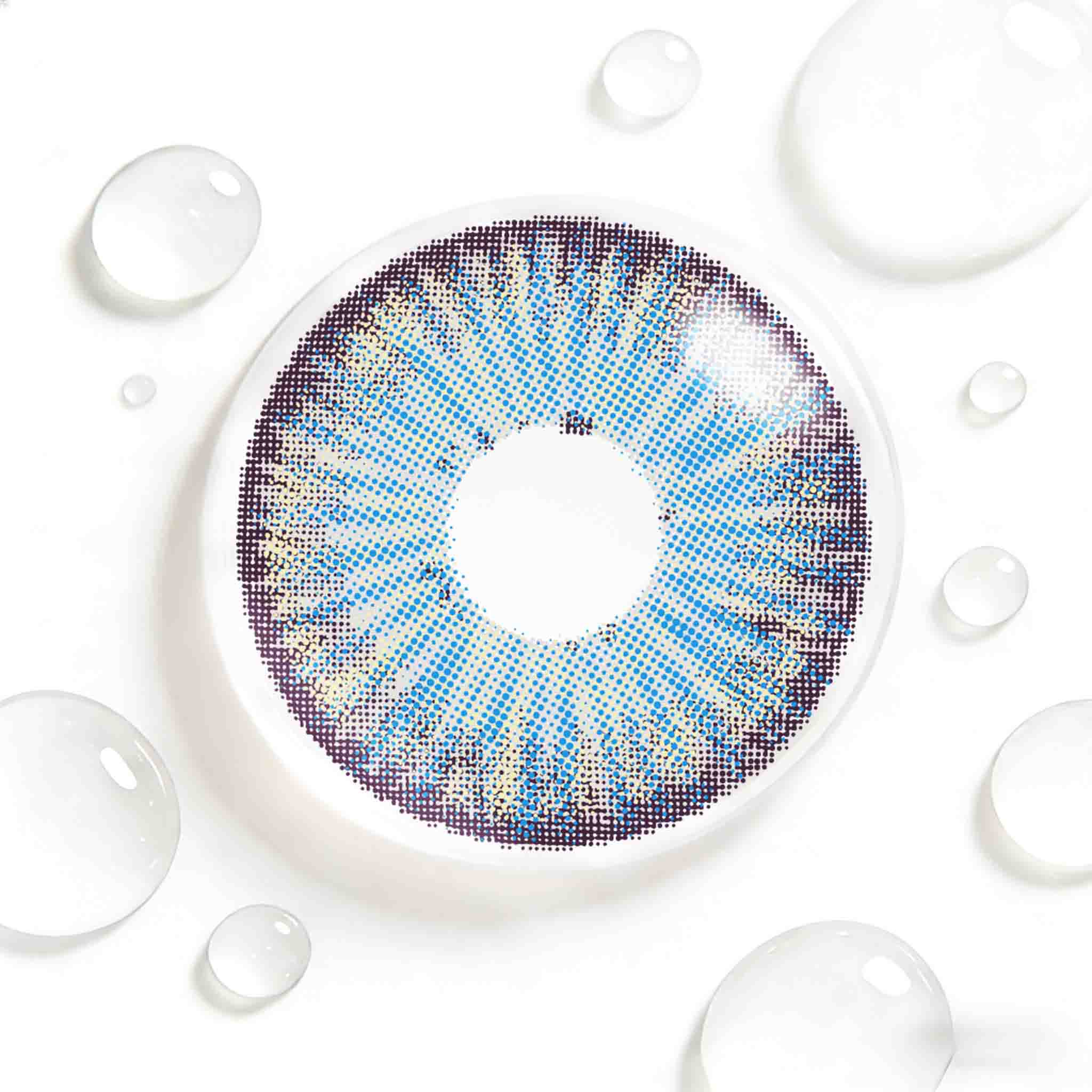 Steel Blue Contact Lenses