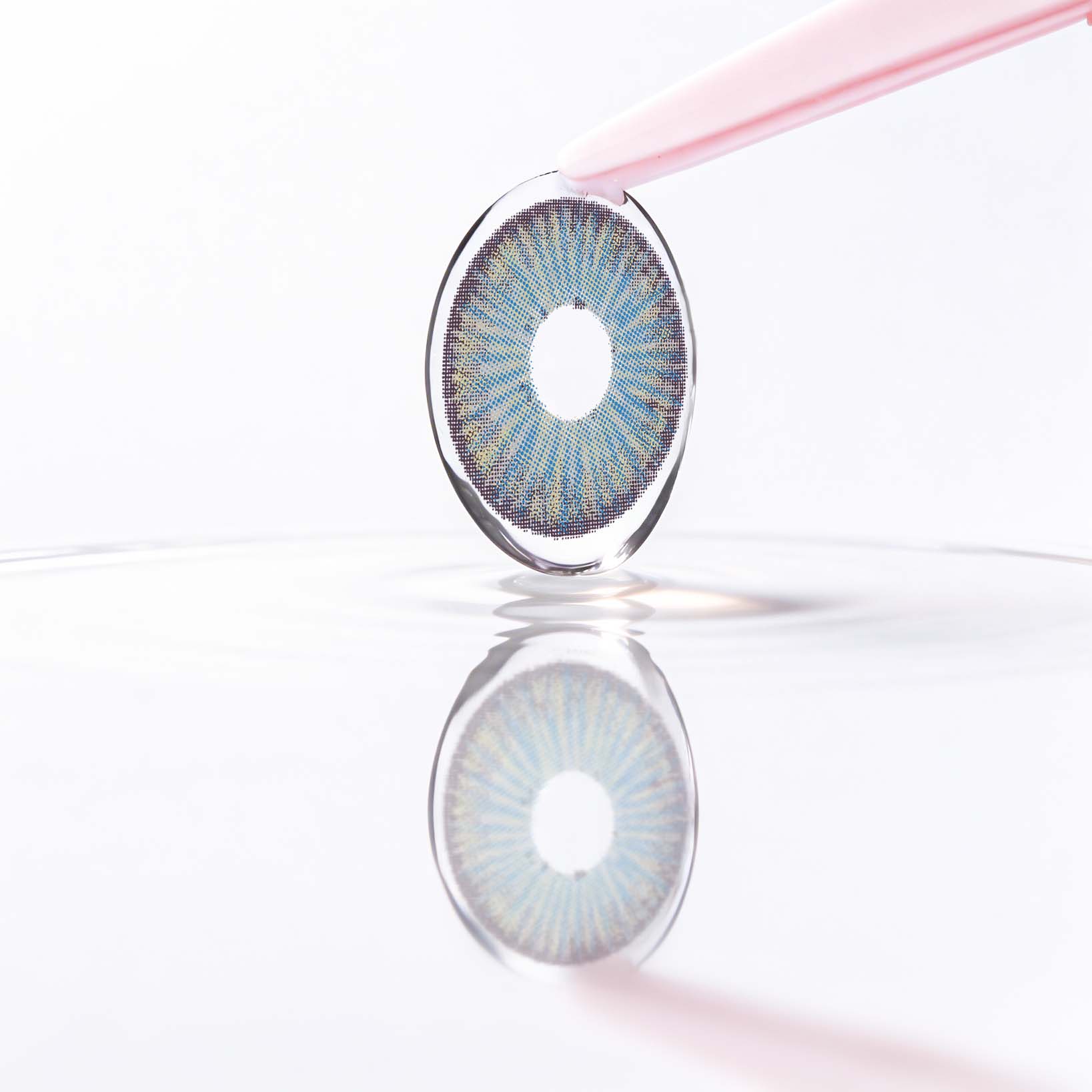 Steel Blue Contact Lenses