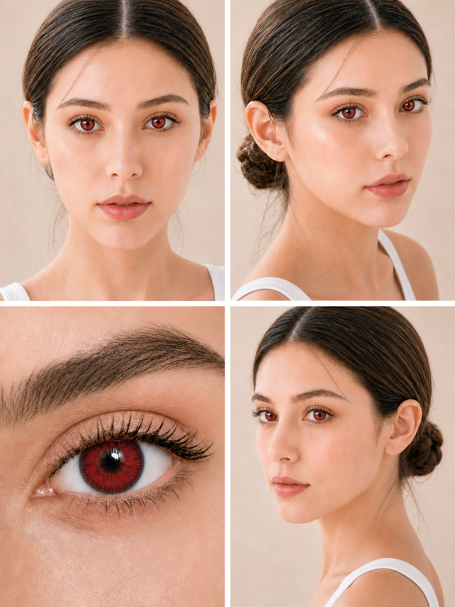 Blush Pink Contact Lenses