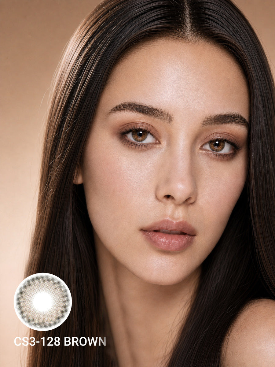 Cool Stone Brown Contact Lenses