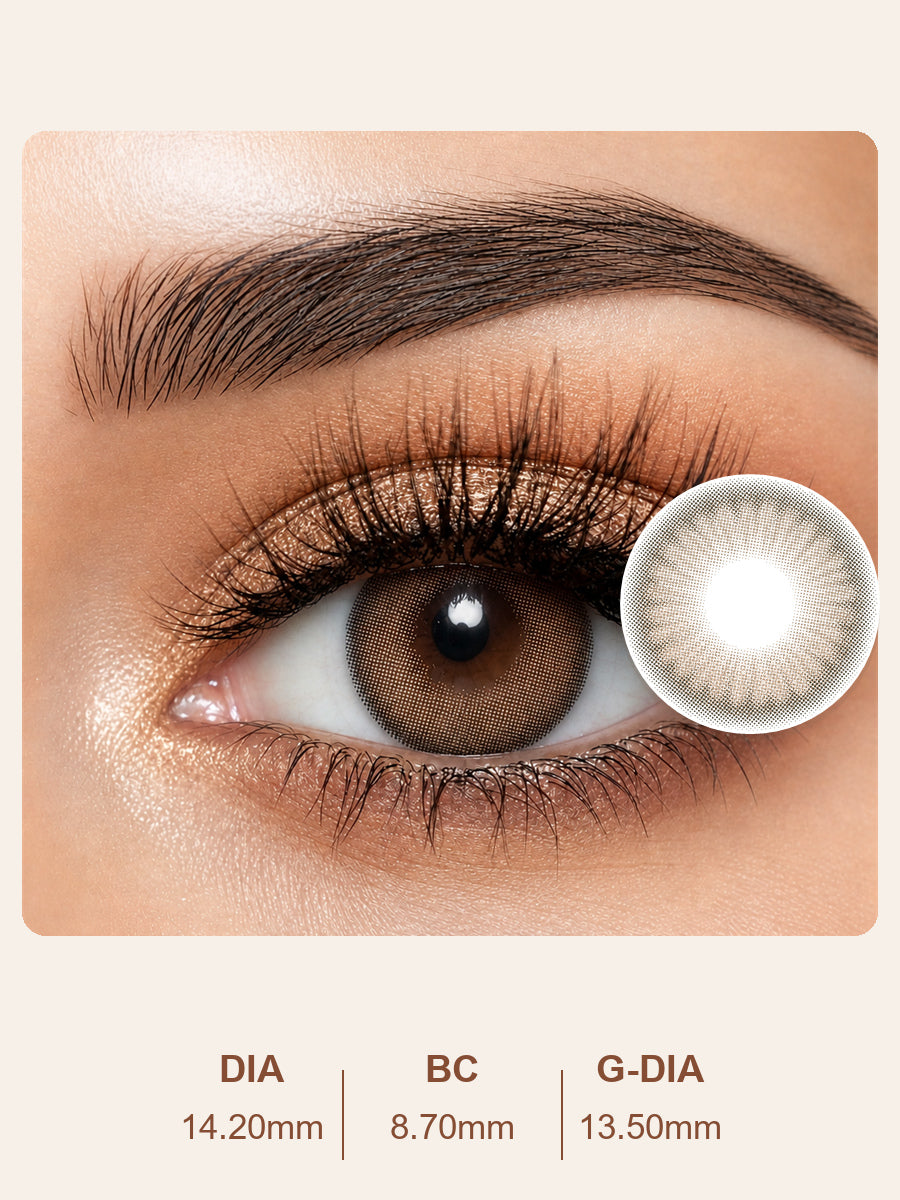 Cool Stone Brown Contact Lenses
