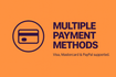 Multiple Payment Methods