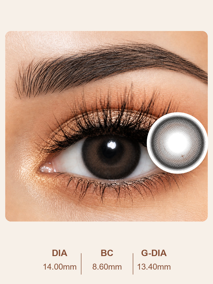 Defined Black Contact Lenses