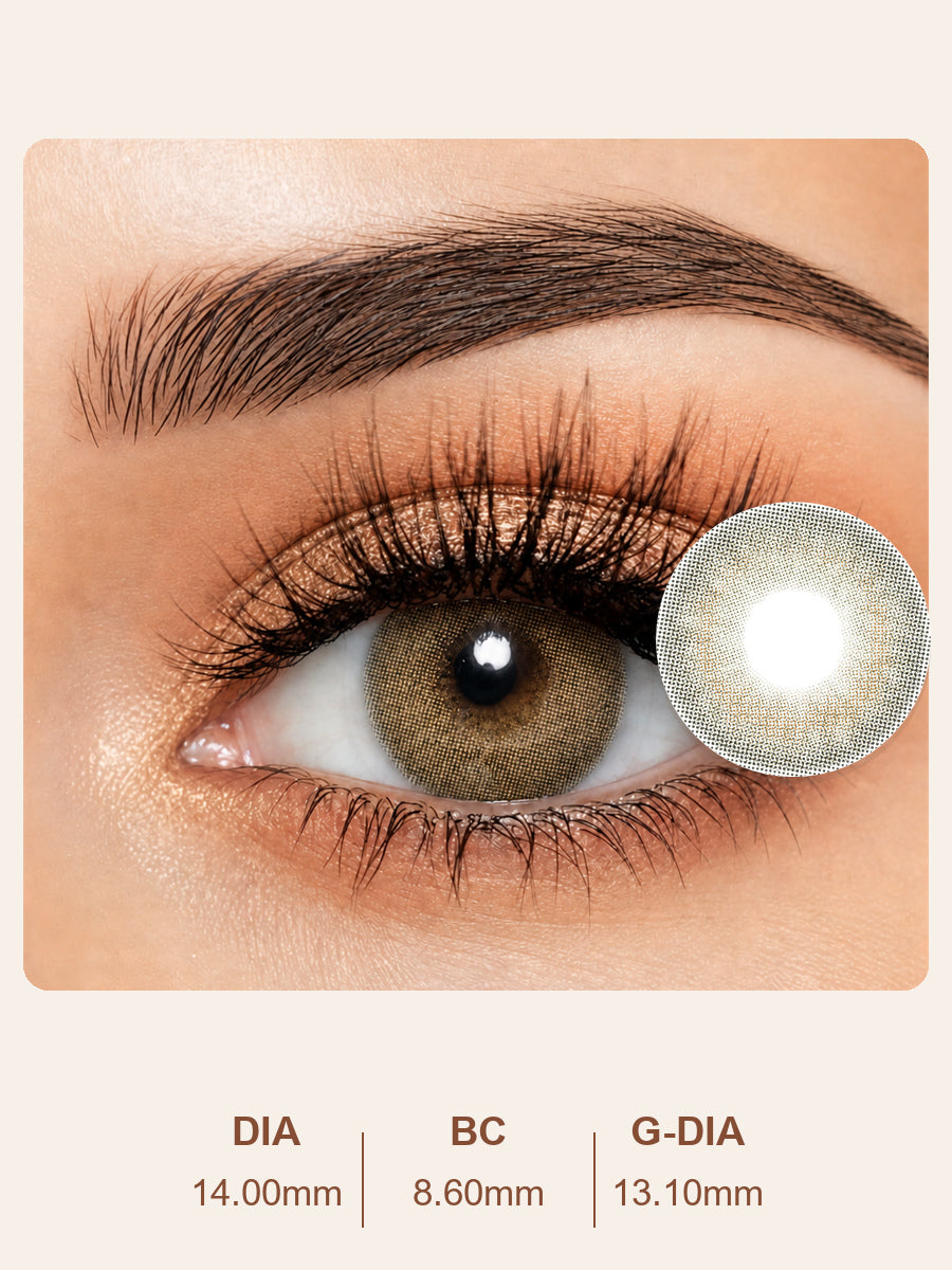Olive Hazel Green Contact Lenses