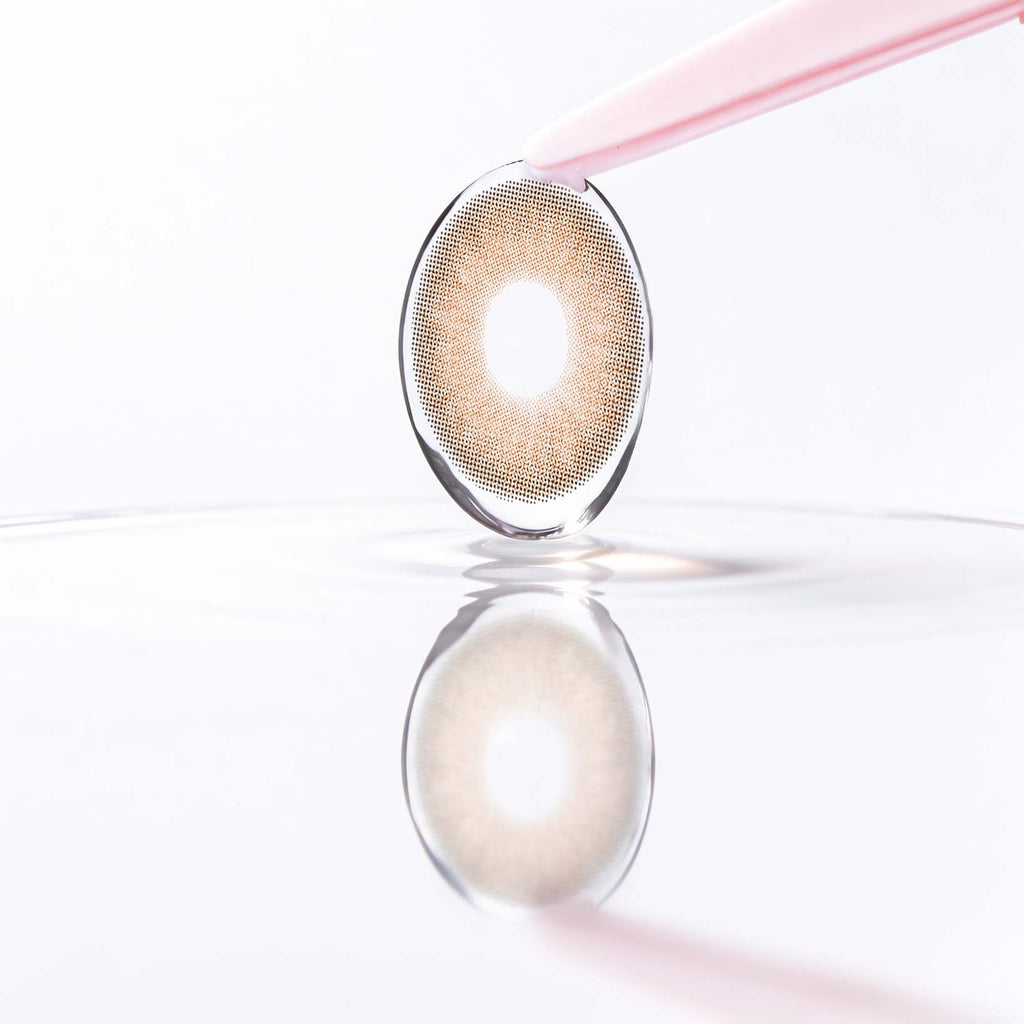 Burnt Caramel Brown Contact Lenses