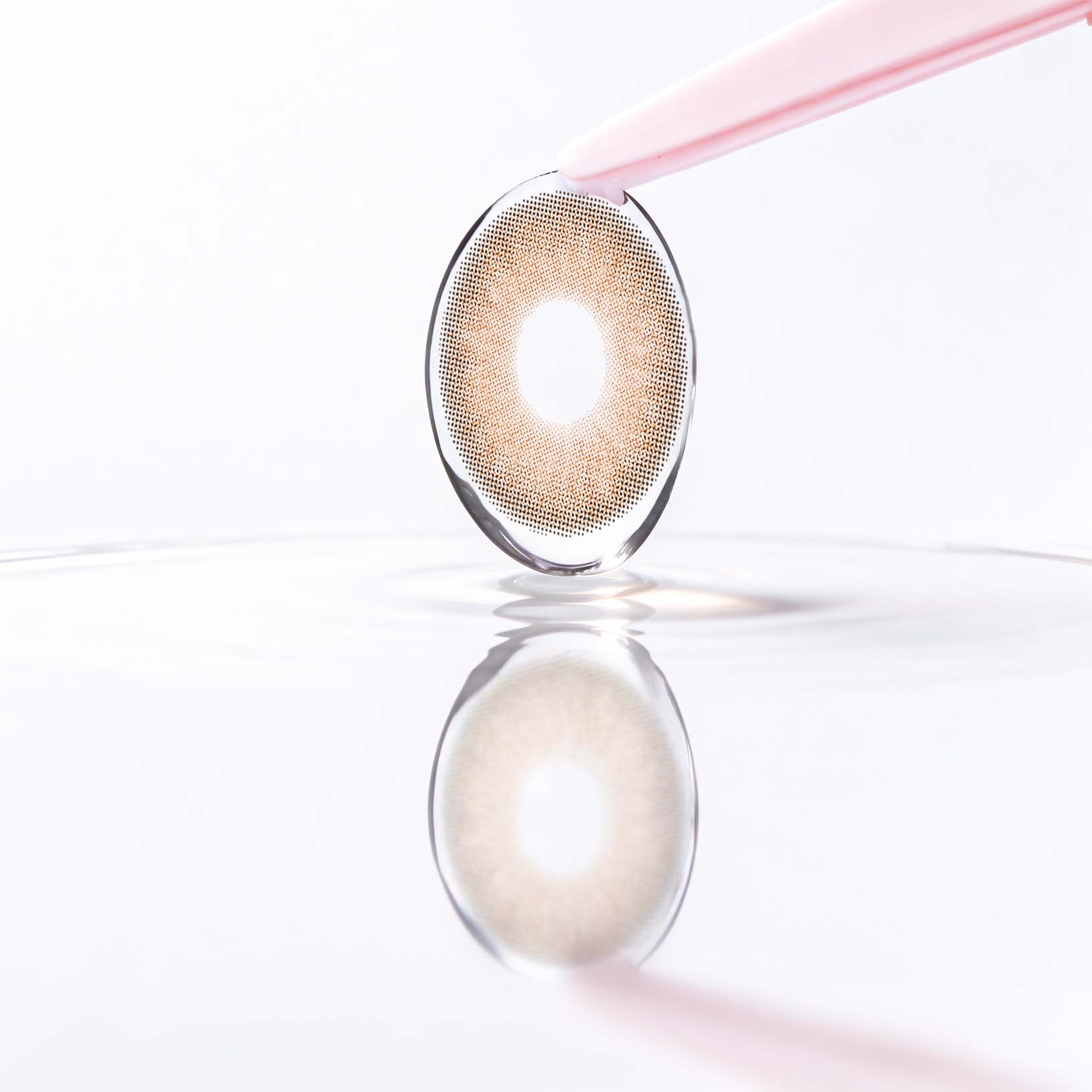 Burnt Caramel Brown Contact Lenses