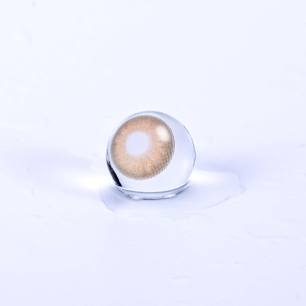 Burnt Caramel Brown Contact Lenses