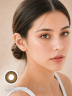 Dewy Bronze Brown Contact Lenses