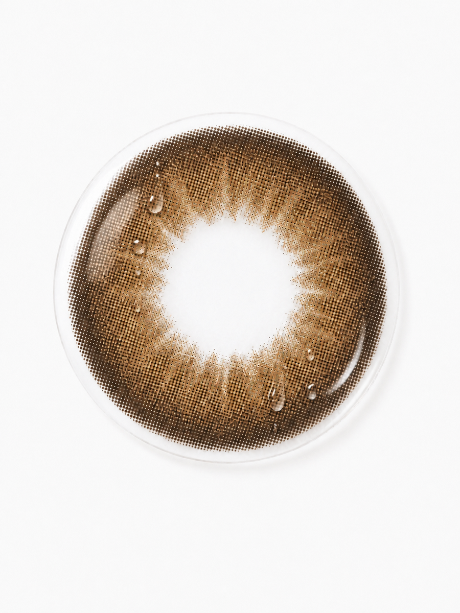 Dewy Bronze Brown Contact Lenses