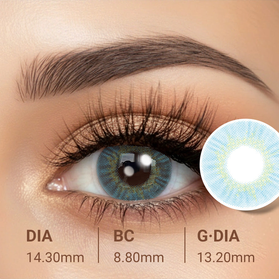 Sapphire Blue Contact Lenses