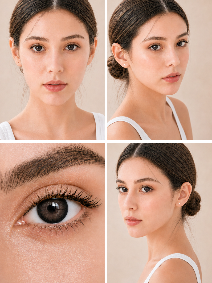 Midnight Black Contact Lenses