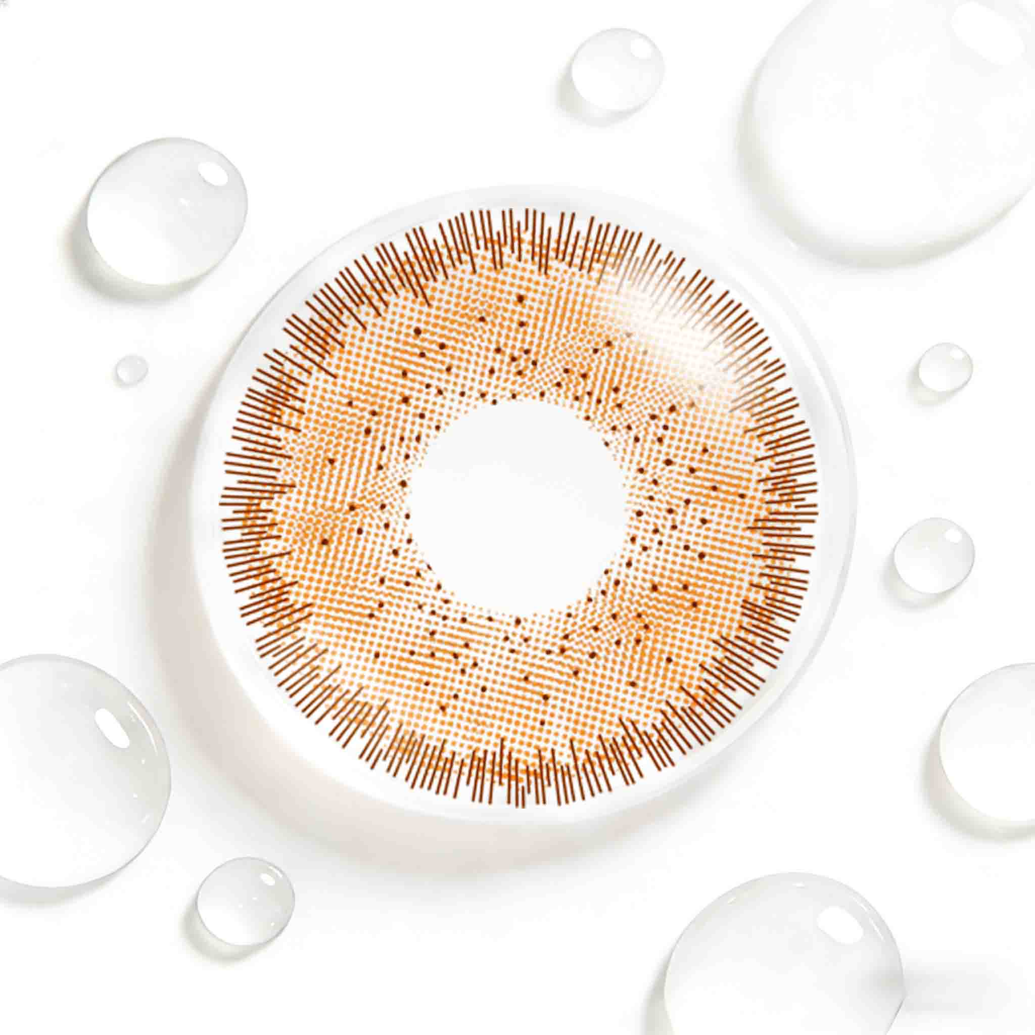 Deep Cocoa Brown Contact Lenses