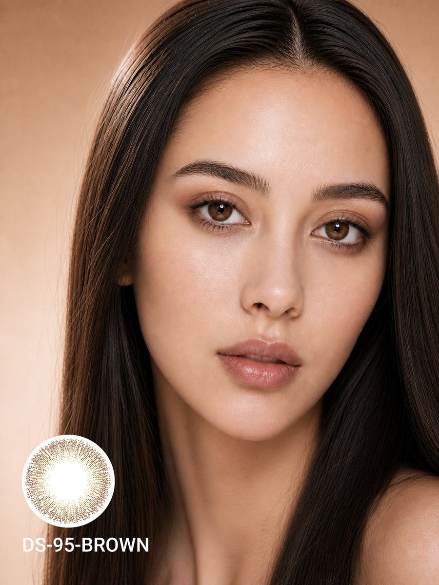 Dark Sienna Brown Contact Lenses
