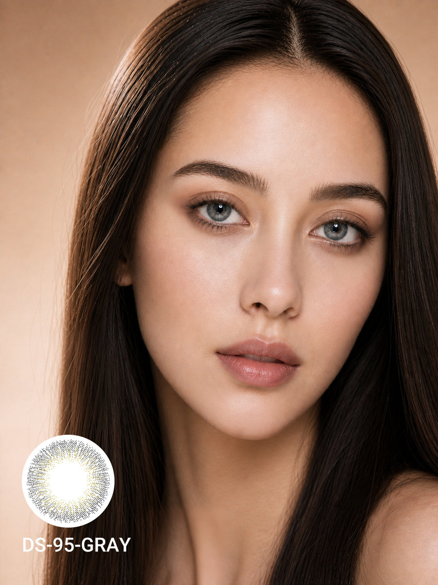 Gray Contact Lenses - Fresh Modern Look