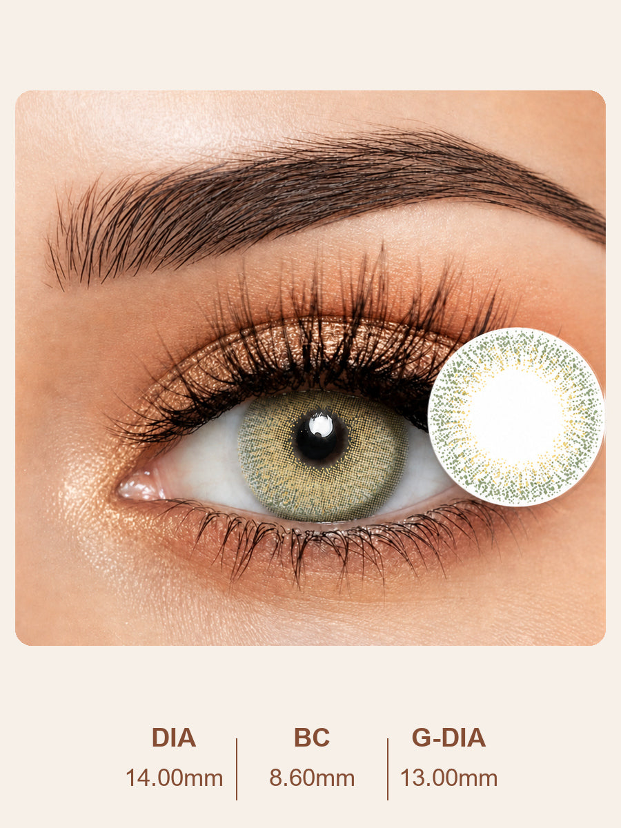 Emerald Green Colored Contact Lenses