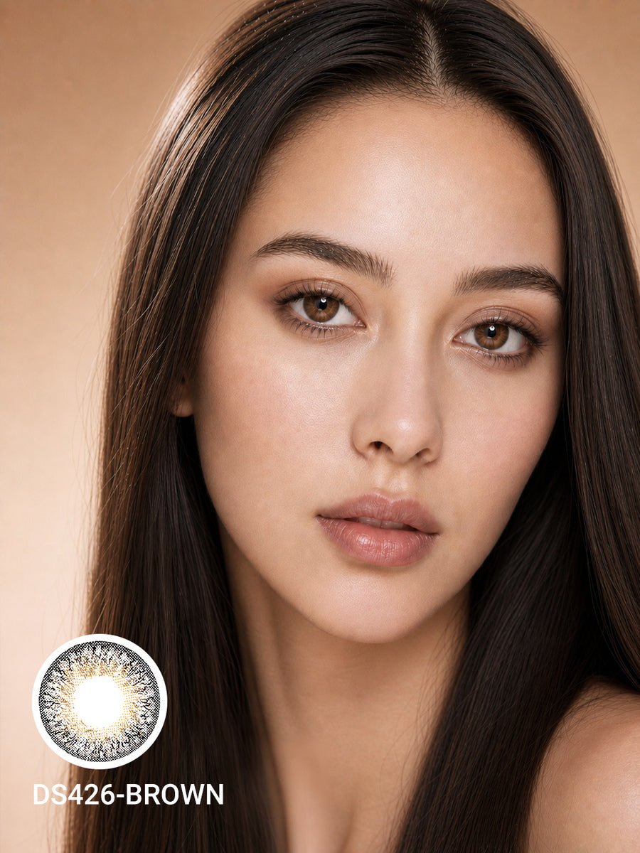 Desert Sun Brown Contact Lenses