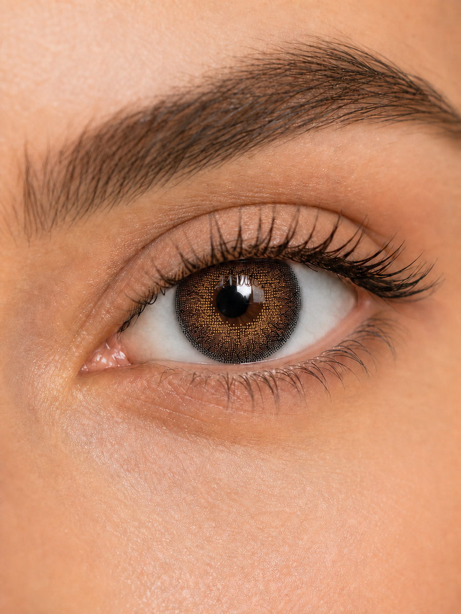 Desert Sun Brown Contact Lenses