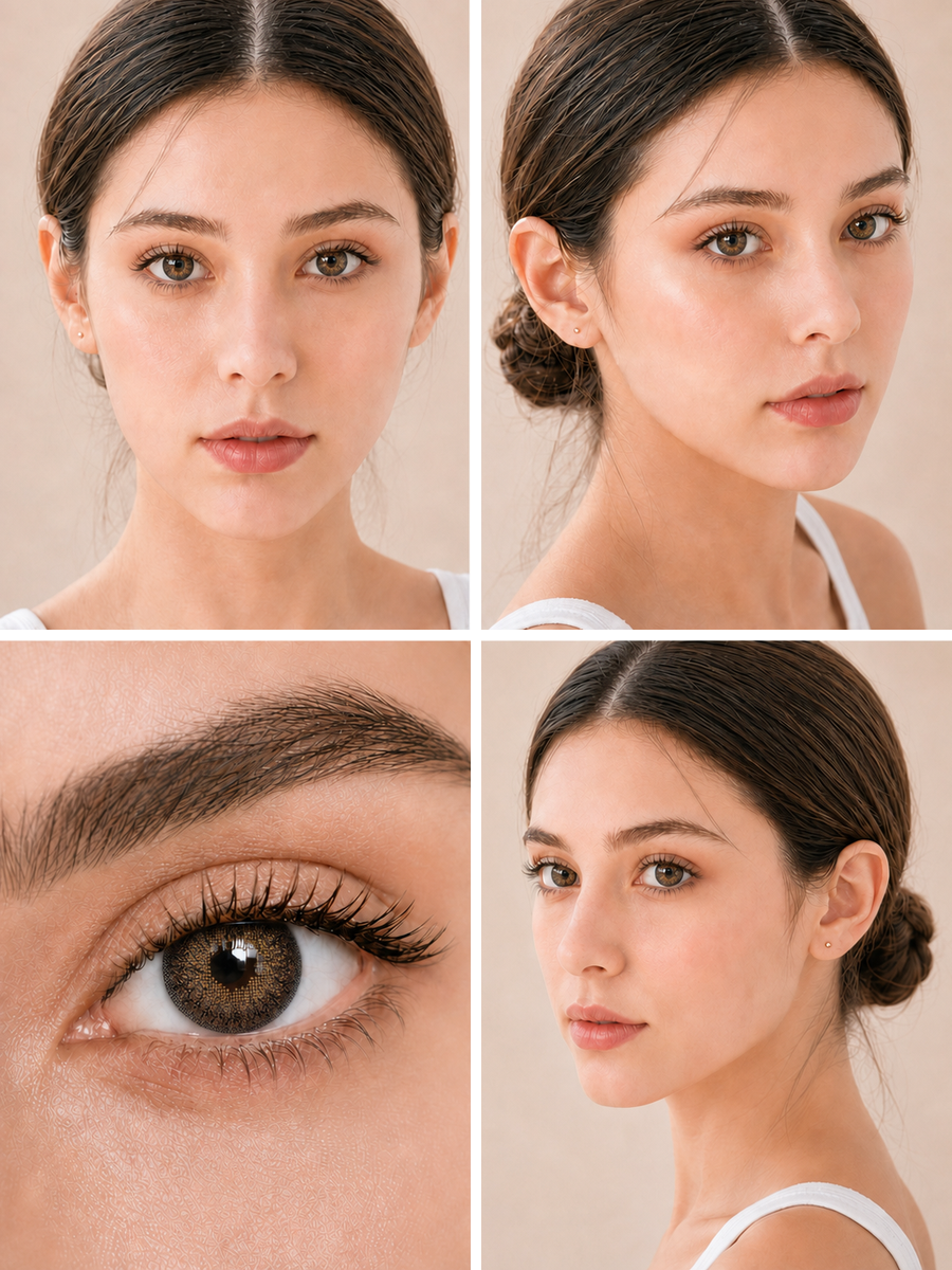 Desert Sun Brown Contact Lenses