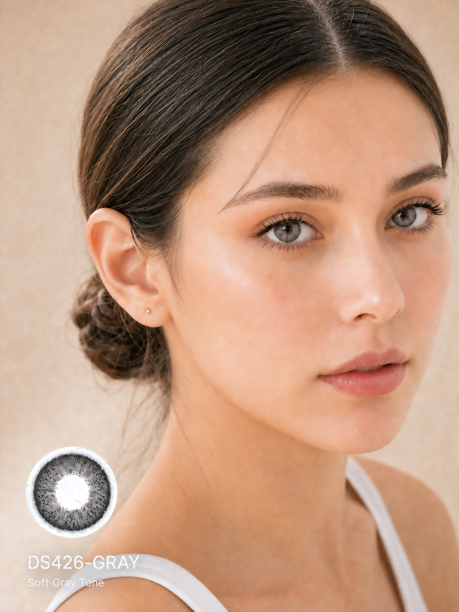 Cool Gray Colored Contacts Lenses