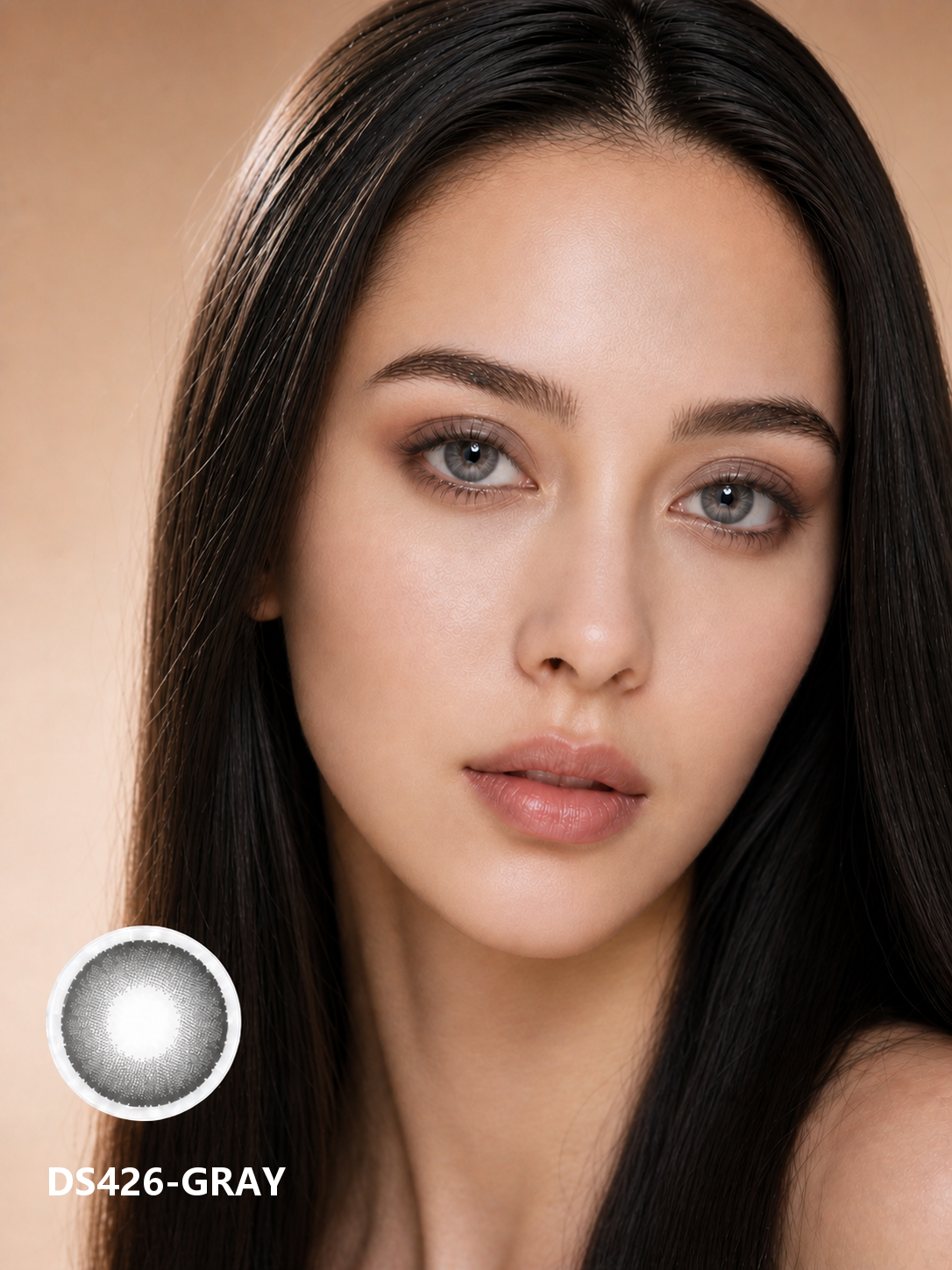 Cool Gray Colored Contacts Lenses