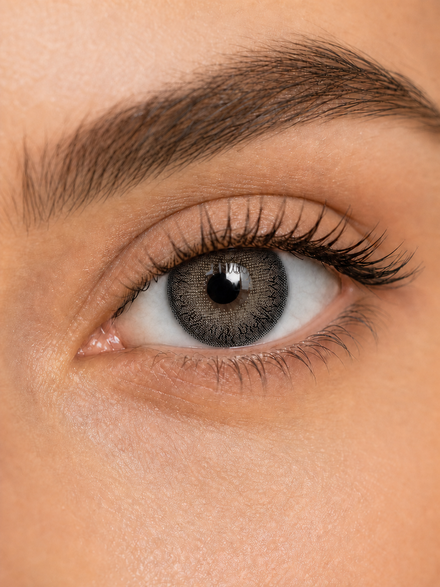 Cool Gray Colored Contacts Lenses