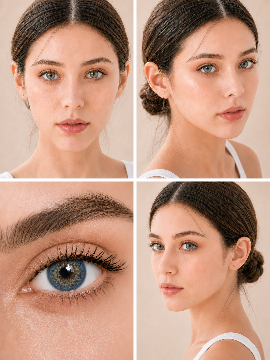 Sky Blue Contact Lenses