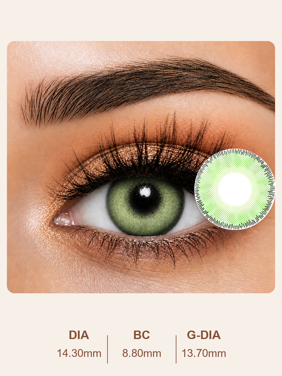 Bright Green Contact Lenses