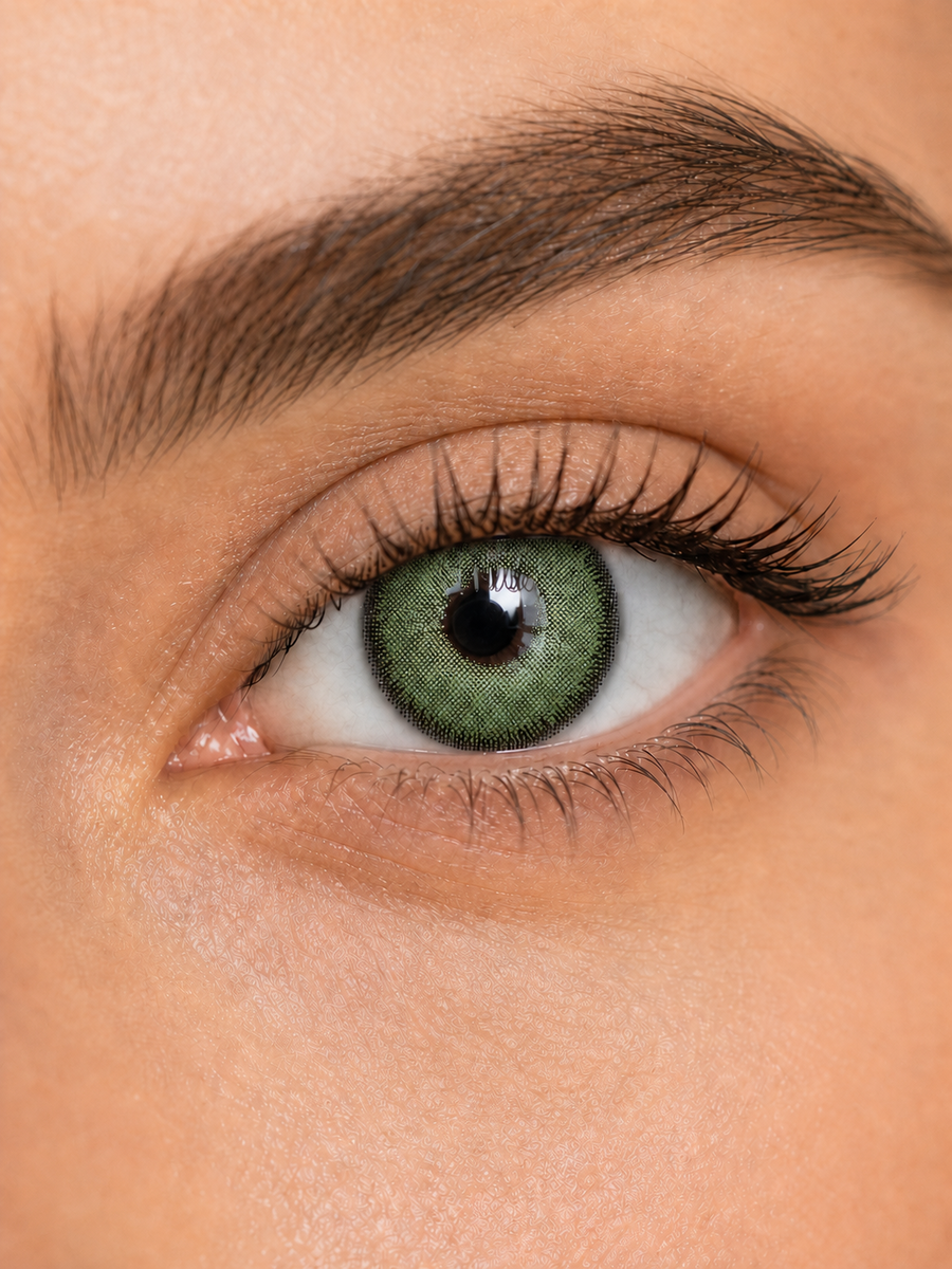 Olive Green Contact Lenses