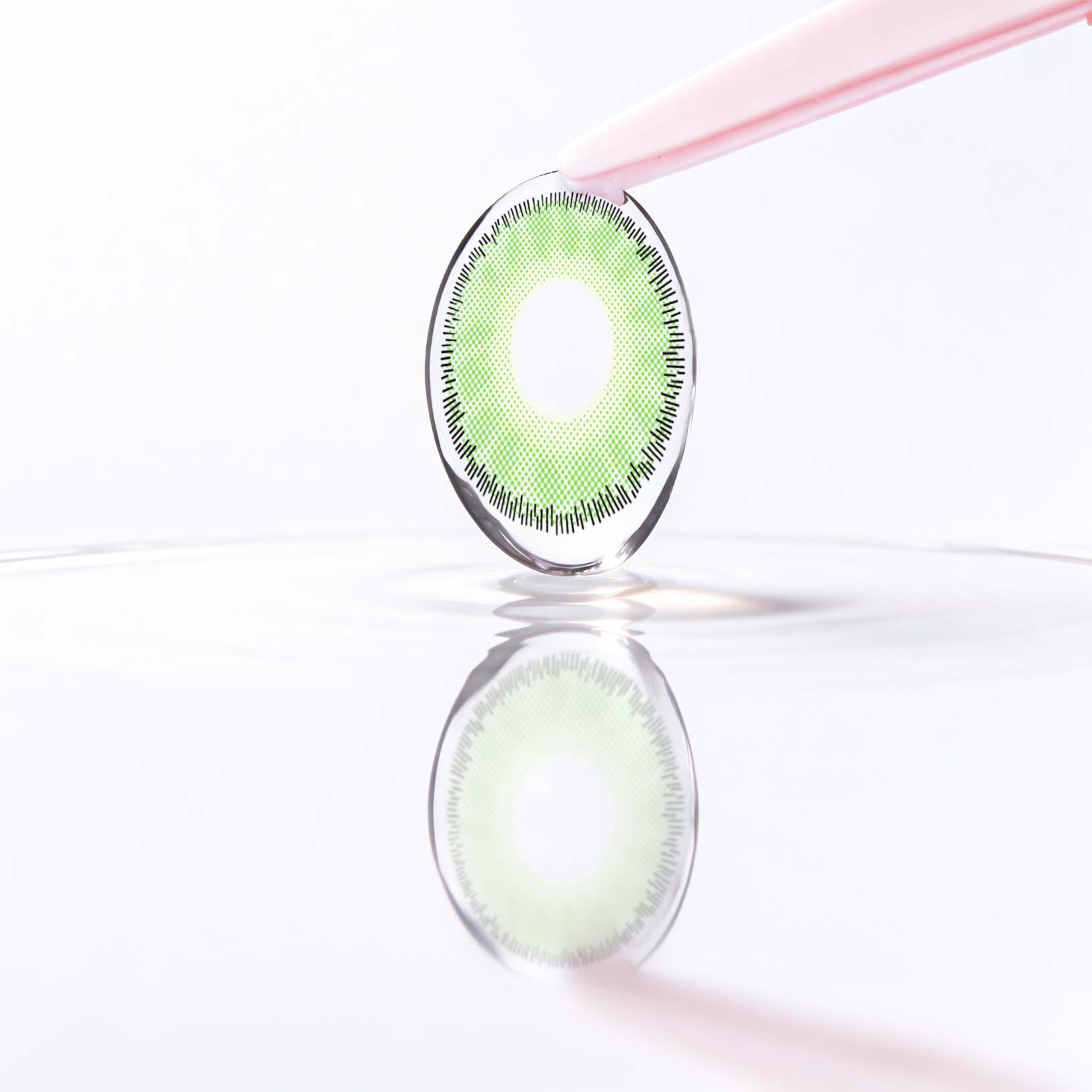 Olive Green Contact Lenses