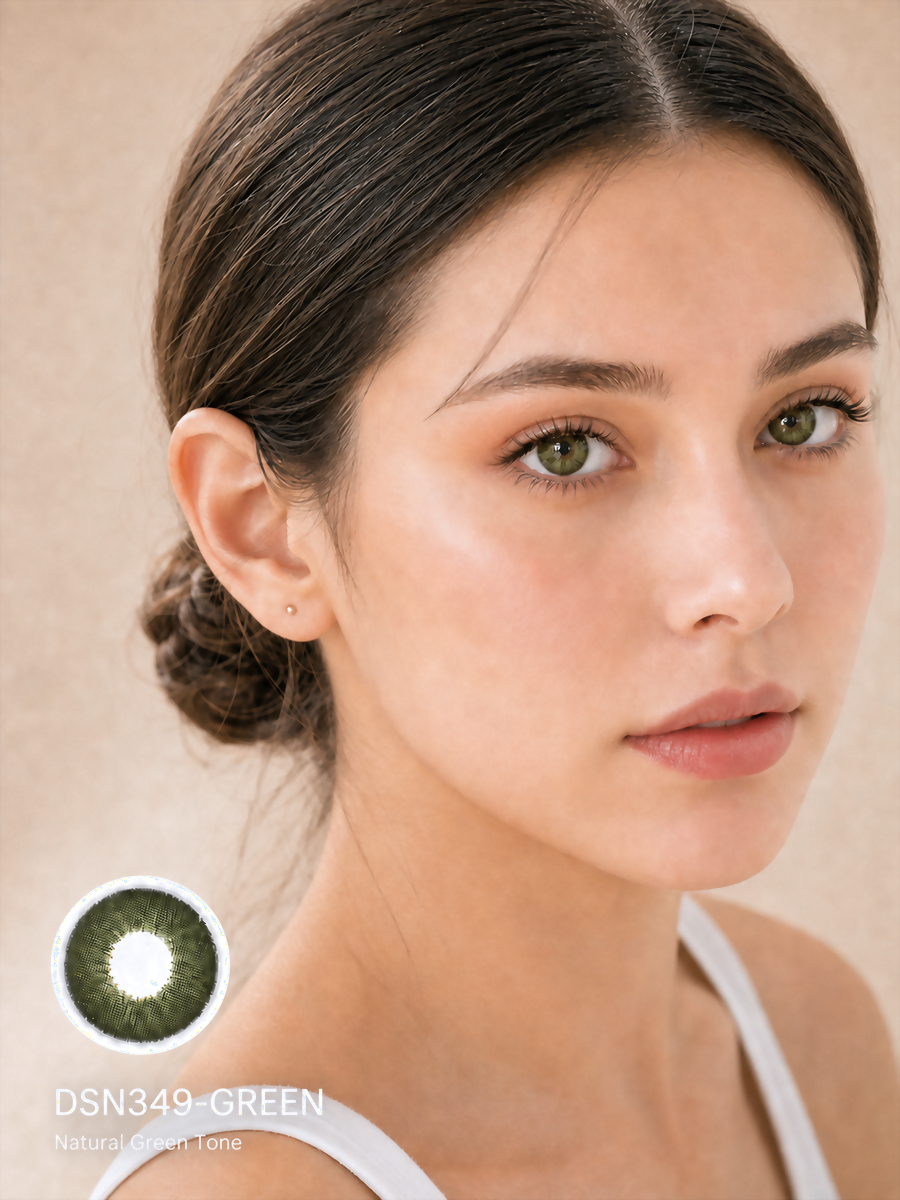 Forest Green Contact Lenses