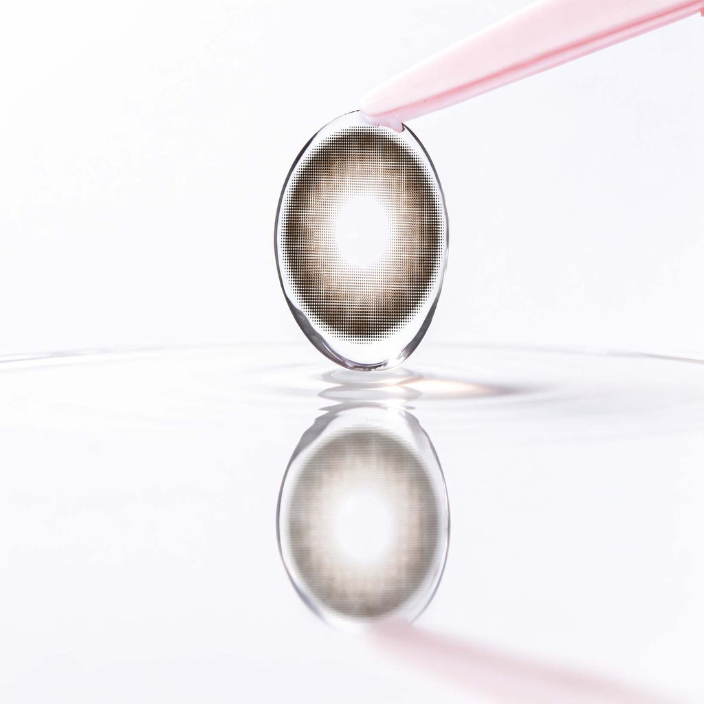 Smoky Sand Brown Contact Lenses