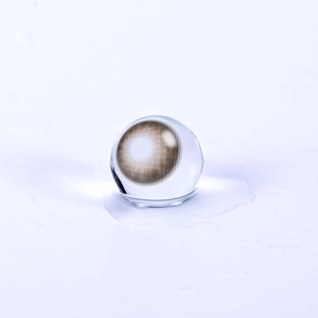 Smoky Sand Brown Contact Lenses