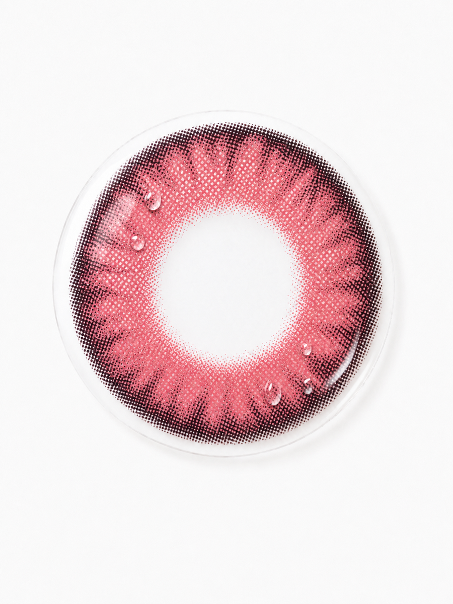 Rose Pink Contact Lenses