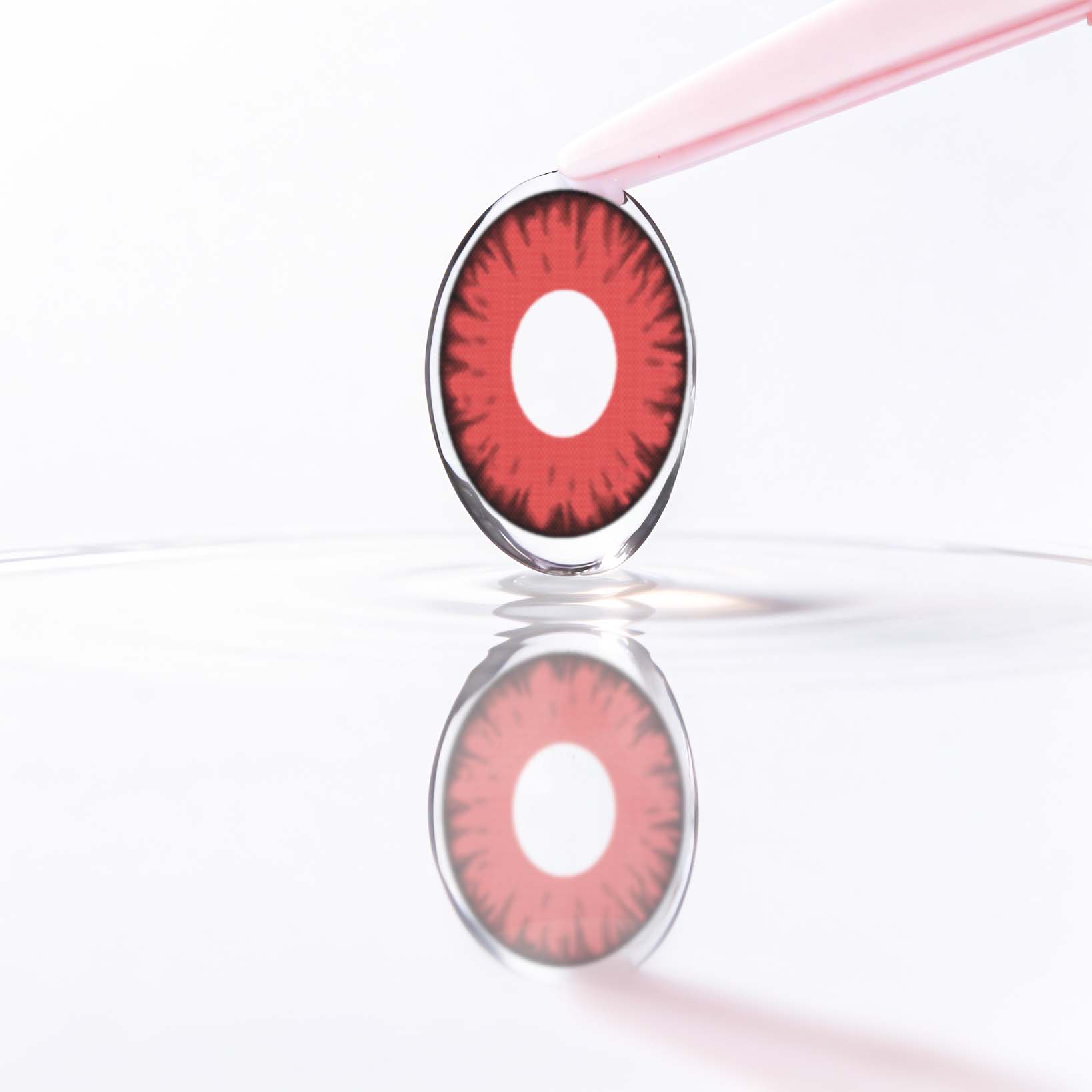 Rose Pink Contact Lenses