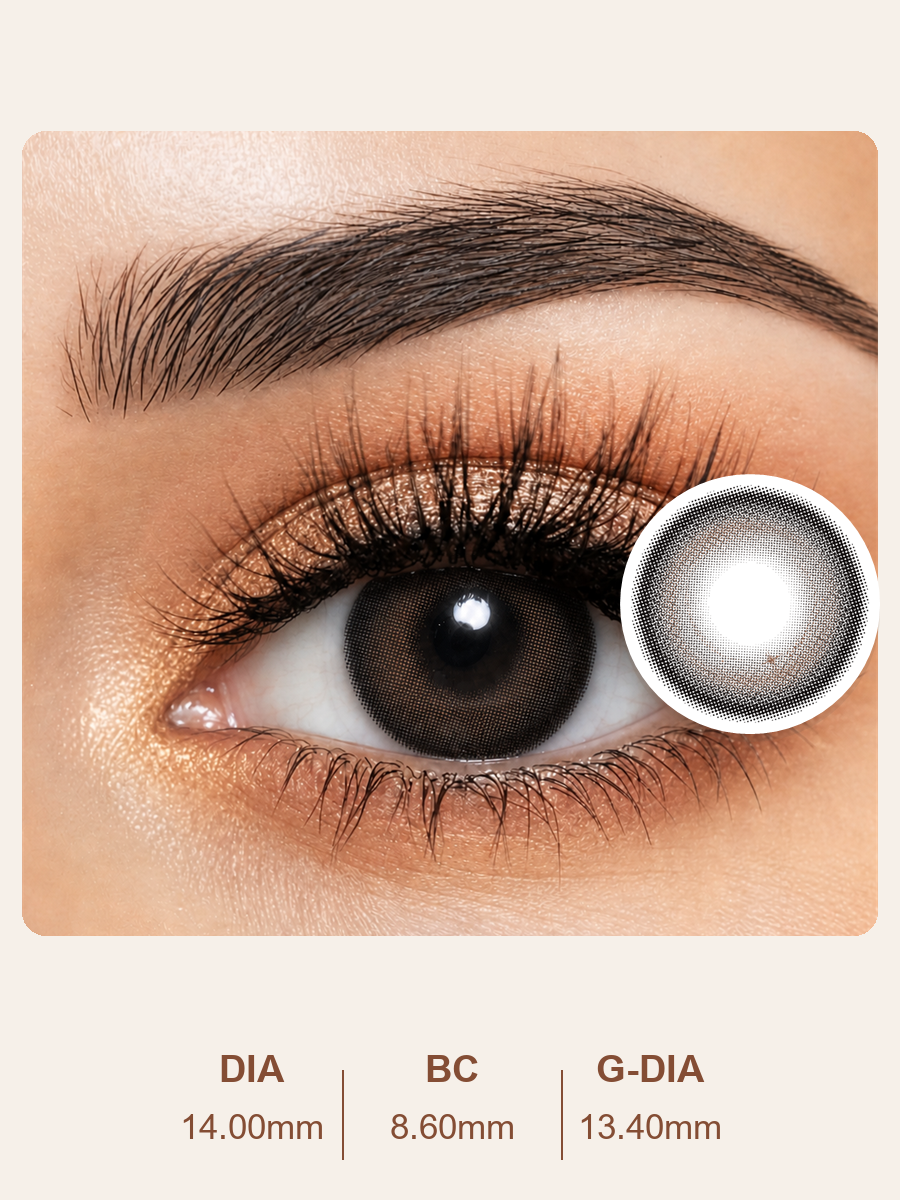 Defined Black Contact Lenses - Savvenart
