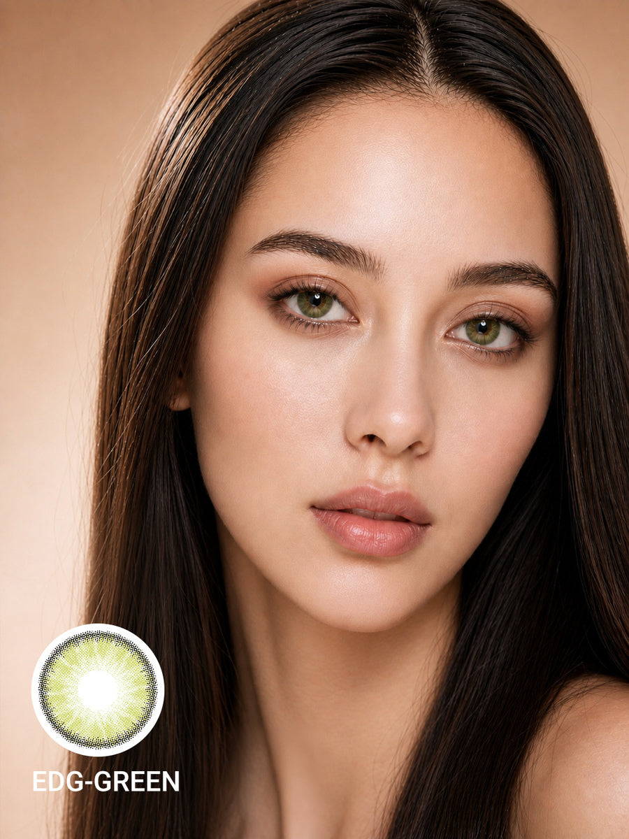 Light Olive Green Colored Contact Lenses