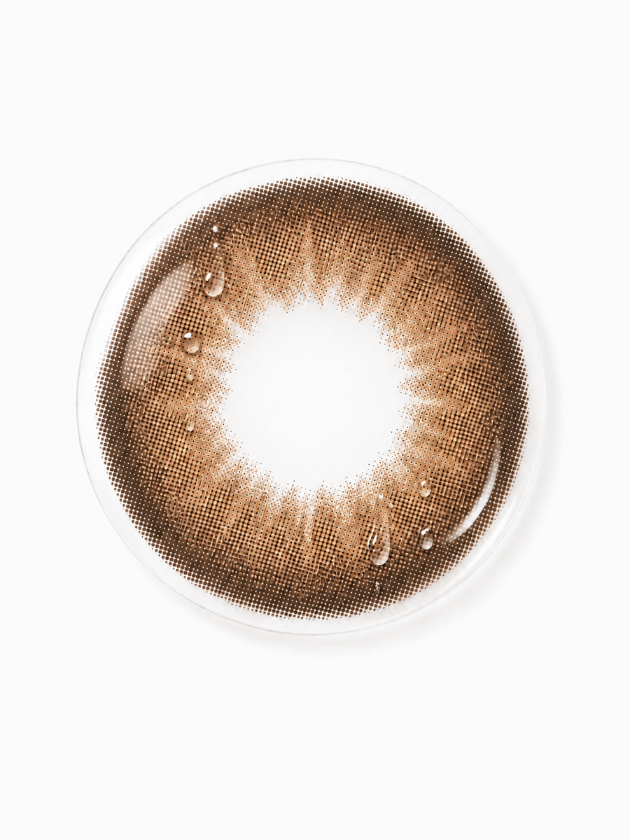 Light Petal Brown Contact Lenses