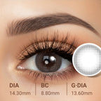Gray Contacts Lenses for Everyday Wear