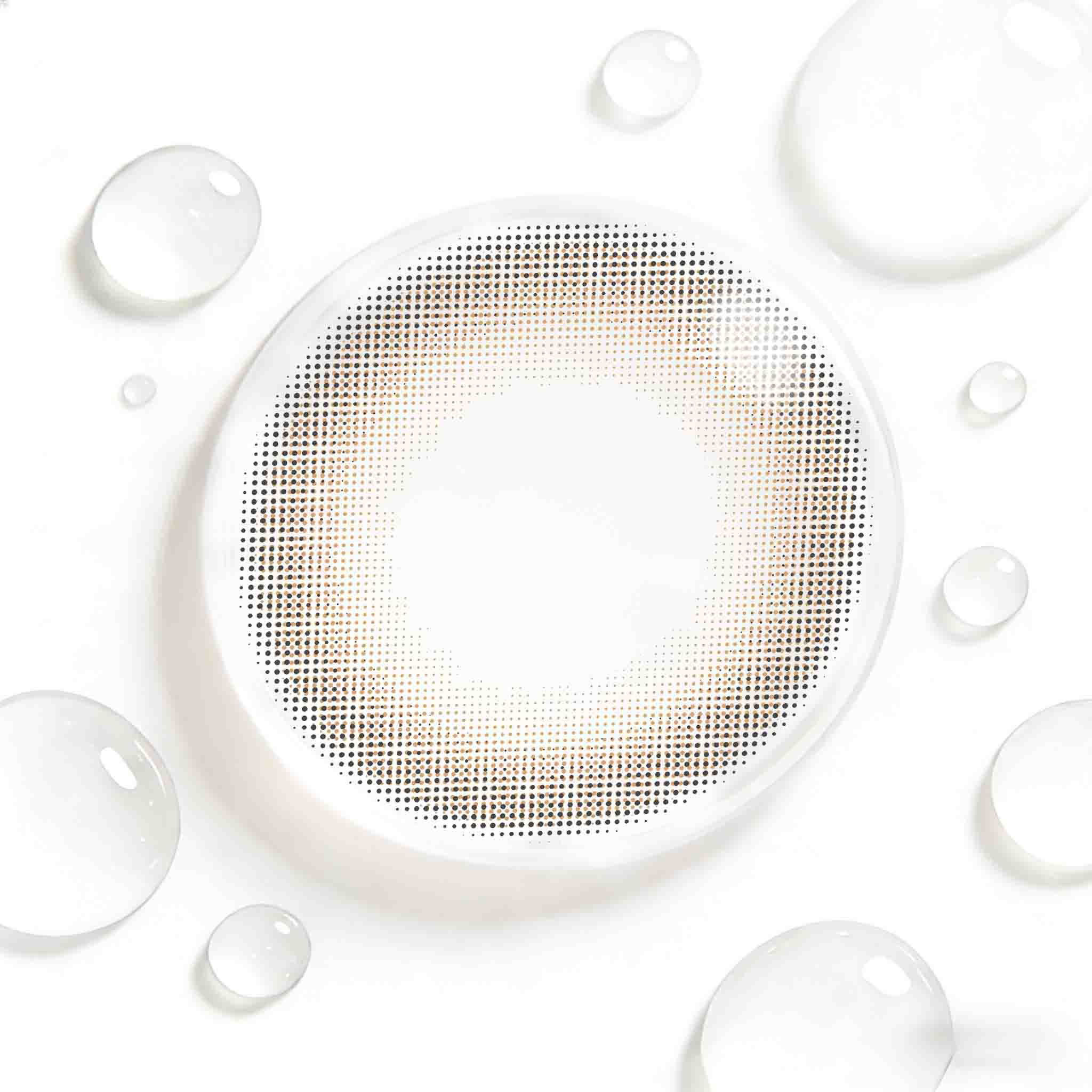 Light Petal Brown Contact Lenses