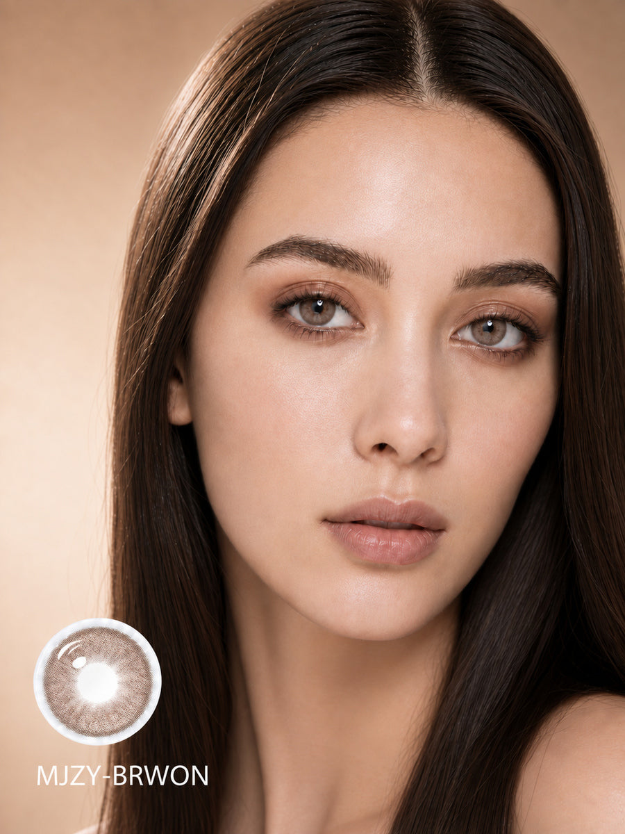 Dreamy Ash Brown Daily Contact Lenses - 1 Pair (2 Lenses)