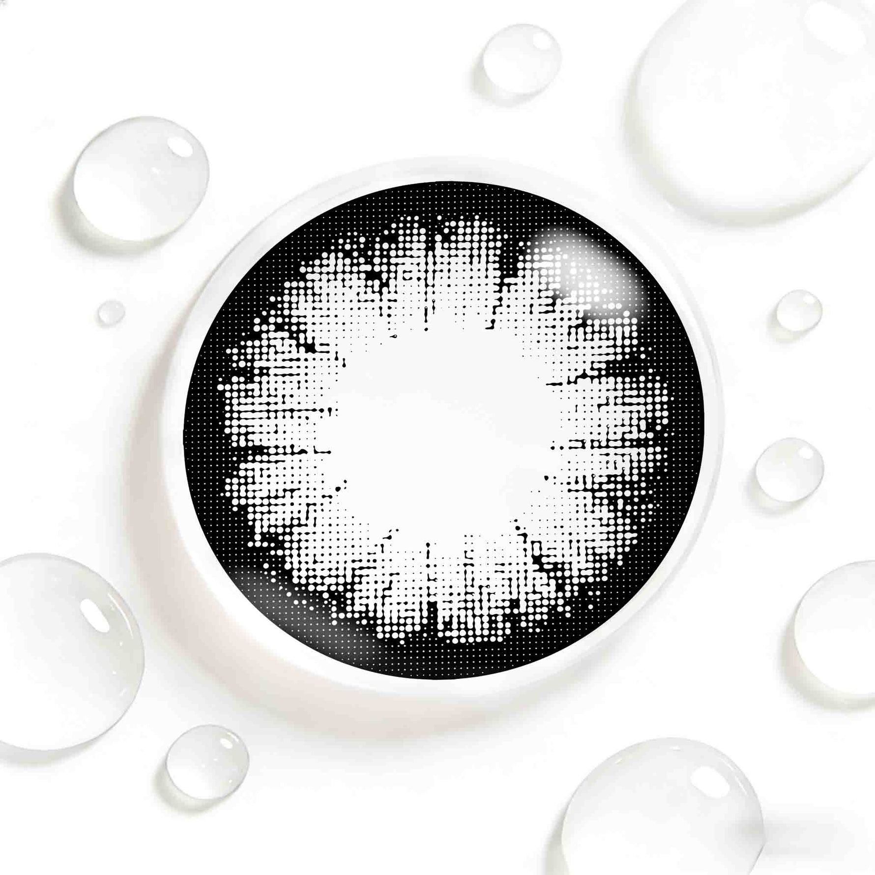 Midnight Black Contact Lenses - Monthly & 6-Monthly